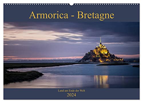 Armorica - Bretagne, Land am Ende der Welt (Wandkalender 2024 DIN A2 quer), CALVENDO Monatskalender
