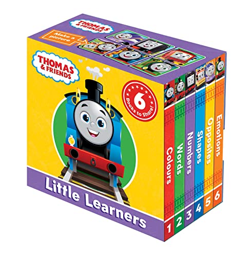 THOMAS & FRIENDS LITTLE LEARNERS POCKET LIBRARY: With 6 illustrated mini early learning books, this slipcase is perfect for young fans aged 10 months and over THOMAS & FRIENDS LITTLE LEARNERS POCKET LIBRARY: With 6 illustrated mini early learning books, this slipcase is perfect for young fans aged 10 months and over