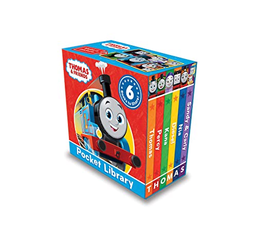 Thomas & Friends: Pocket Library: Six Pocket-Sized Illustrated Story Board Books in a Handy Slipcase - Perfect to Entertain Young Train Fans When Out And About