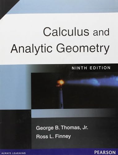 Calculus & Analytic Geometry Calculus & Analytic Geometry