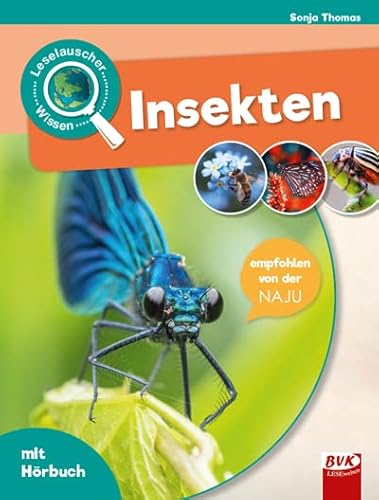 Leselauscher Wissen: Insekten: mit Hörbuch und Stickerbogen (Leselauscher Wissen: Spannendes Sachwissen für Kinder, mit Hörbuch und Mitmach-Ideen)