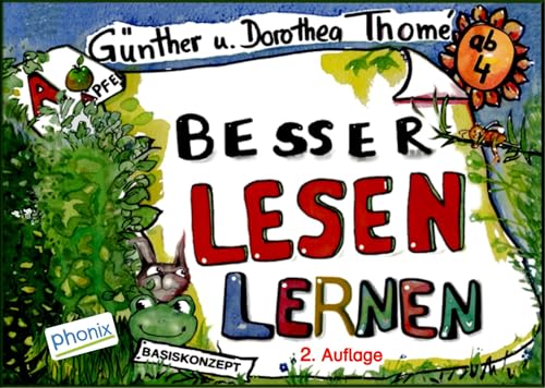 Besser lesen lernen: Erste Schrifterfahrung, nur Großbuchstaben, Basiskonzept Lesen - phonix, komplette Ökoproduktion (Richtig einfach lesen: Basiskonzept Lesen) von Institut für sprachliche Bildung