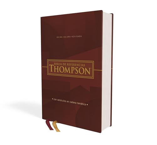 RVR, Biblia de Referencia Thompson, Tapa dura, Palabras de Jesús en Rojo, Comfort Print: Biblia Reina Valera 1960, Palabras de Jesús en Rojo, Biblia de Referencia Thompson