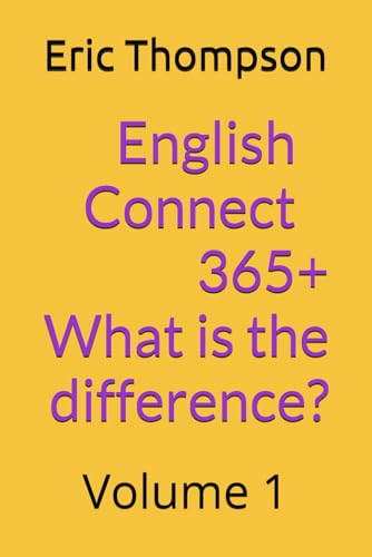 English connect 365+ What is the difference?: Volume 1 von Independently published