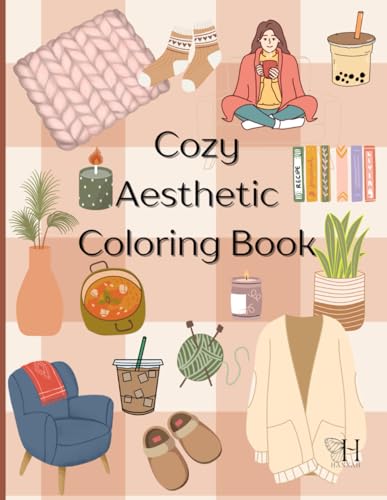 Cozy Aesthetic Coloring Book von Independently published