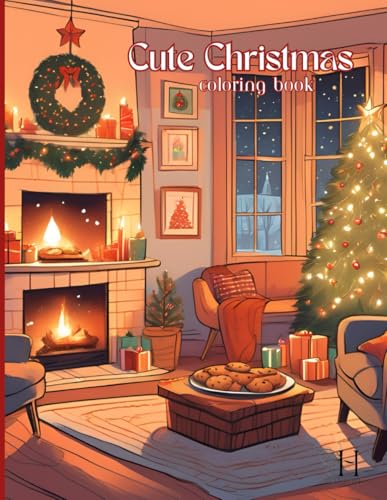 Cute Christmas Coloring Book von Independently published