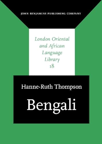 Bengali (London Oriental and African Language Library, 18, Band 18)