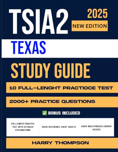 TSIA2 Texas Study Guide: Essential Preparation For The English Language Arts & Reading And Mathematics Sections von Independently published