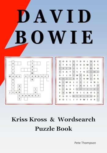 David Bowie: Kriss Kross & Wordsearch Puzzle Book von Independently published