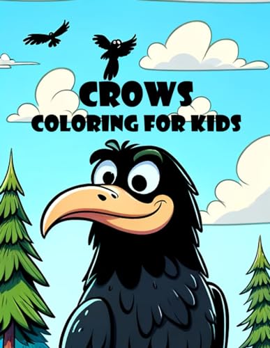 Crows: Coloring for Kids