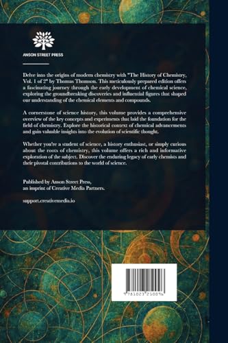 The History of Chemistry von Anson Street Press