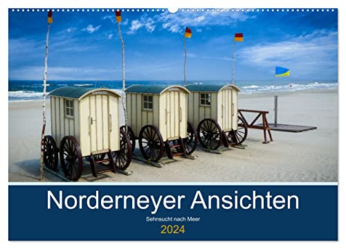 Norderneyer Ansichten (Wandkalender 2024 DIN A2 quer), CALVENDO Monatskalender