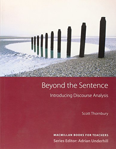 Beyond The Sentence: Introducing discourse analysis.Macmillan Books for Teachers / Textverständnis