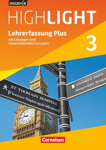 English G Highlight|NULL|Hauptschule|Band 3: 7. Schuljahr|NULL|NULL|Lehrkräftefassung Plus|Mit Lösungen und Unterrichtshilfen kompakt English G Highlight|NULL|Hauptschule|Band 3: 7. Schuljahr|NULL|NULL|Lehrkräftefassung Plus|Mit Lösungen und Unterrichtshilfen kompakt von Cornelsen Verlag