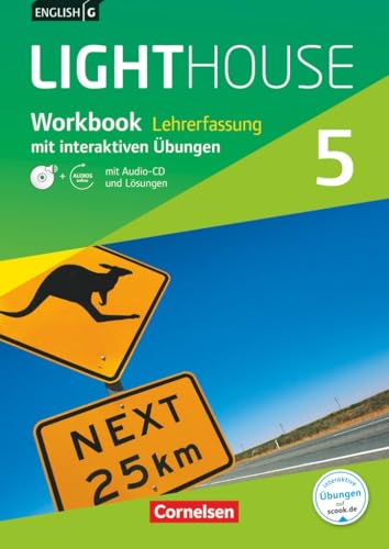English G Lighthouse|NULL|Allgemeine Ausgabe|Band 5: 9. Schuljahr|NULL|NULL|Workbook mit interaktiven Übungen online - Lehrkräftefassung|Mit Audio-CD und Audios online English G Lighthouse|NULL|Allgemeine Ausgabe|Band 5: 9. Schuljahr|NULL|NULL|Workbook mit interaktiven Übungen online - Lehrkräftefassung|Mit Audio-CD und Audios online von Cornelsen Verlag