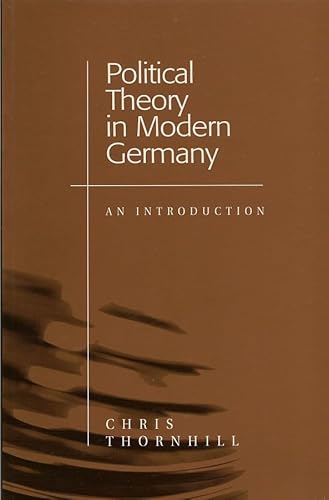 Political Theory in Modern Germany: An Introduction von Polity