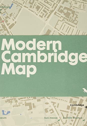 Modern Cambridge Map: Guide to Modern Architecture in Cambridge (Blue Crow Media Architecture Maps)