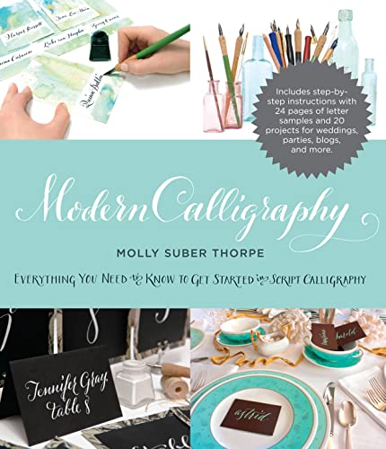 Modern Calligraphy: Everything You Need to Know to Get Started in Script Calligraphy von Souvenir Press