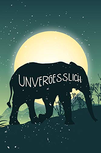 Unvergesslich: Diskretes Passwort Buch mit Register zum Verwalten und Organisieren von Internet Zugangsdaten | Mit süßer Elefanten Illustration von Independently Published