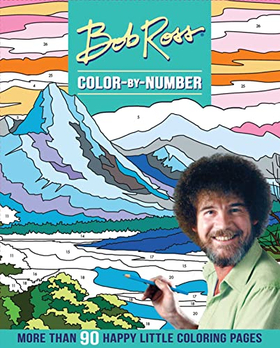 Bob Ross Color-by-number von Thunder Bay Press