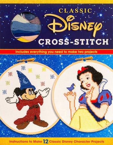Classic Disney Cross-stitch (Cross-stitch Kits) von Thunder Bay Press