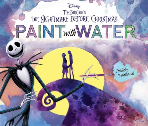Disney Tim Burton's the Nightmare Before Christmas Paint With Water