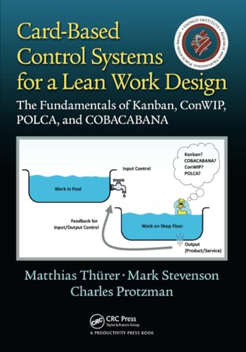 Card-Based Control Systems for a Lean Work Design: The Fundamentals of Kanban, Conwip, Polca, and Cobacabana von CRC Press