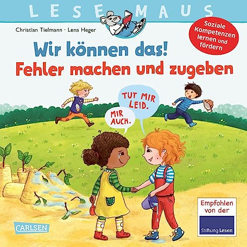 LESEMAUS 134: Wir können das! Fehler machen und zugeben: Fröhliches Bilderbuch für Kita-Kinder ab 3 | spielerische Förderung sozialer Kompetenzen (134) von Carlsen