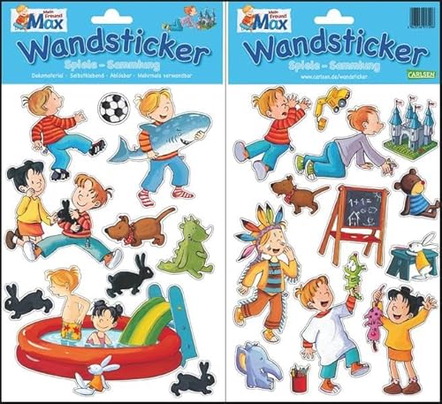Meine Max Wandsticker: Spiele-Sammlung Meine Max Wandsticker: Spiele-Sammlung von Carlsen