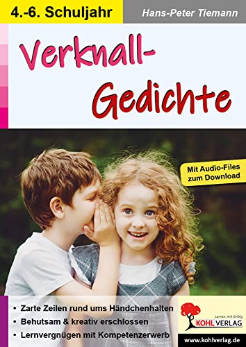 Verknall-Gedichte: Zarte Zeilen rund ums Händchenhalten von Kohl Verlag