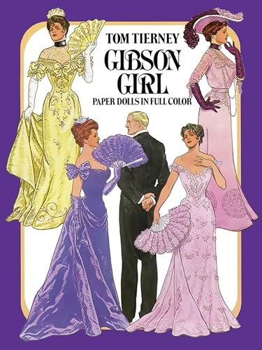 Gibson Girl Paper Dolls in Full Color (Dover Victorian Paper Dolls) von Dover Publications