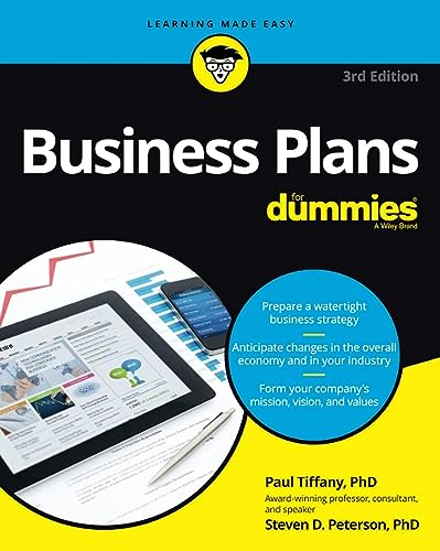 Business Plans For Dummies, 3rd Edition (For Dummies (Business & Personal Finance))