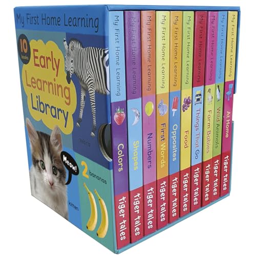 Early Learning Library: 10-Book Boxed Set (My First Home Learning)
