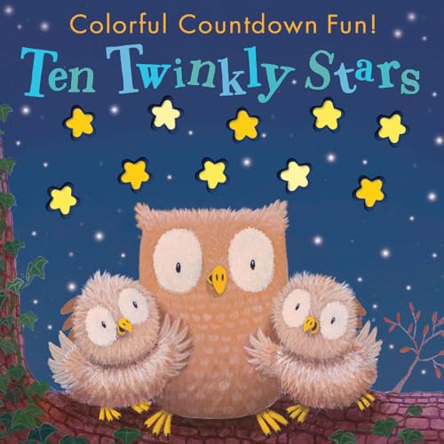 Ten Twinkly Stars: Colorful Countdown Fun!