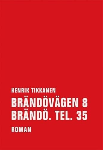 Brändovägen 8 Brändö. Tel. 35: Roman