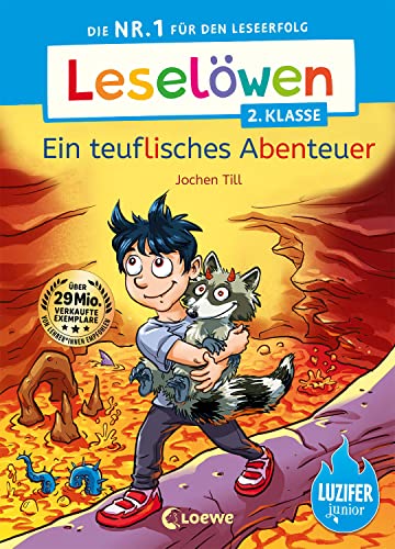 Leselöwen 2. Klasse - Ein teuflisches Abenteuer: Die Nr. 1 für den Leseerfolg - Mit Leselernschrift ABeZeh - Erstlesebuch für Kinder ab 7 Jahren von Loewe