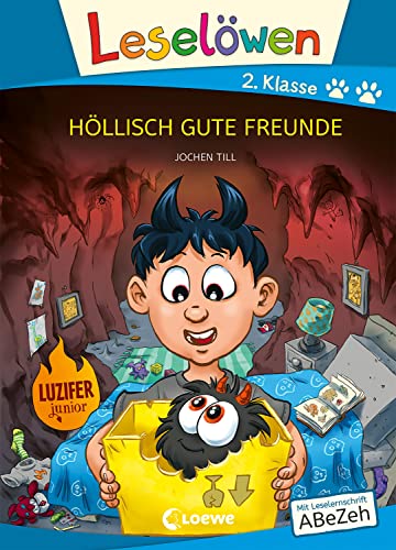 Leselöwen 2. Klasse - Höllisch gute Freunde (Großbuchstabenausgabe): Mit Leselernschrift ABeZeh - Erstlesebuch für Kinder ab 7 Jahren (Luzifer junior)
