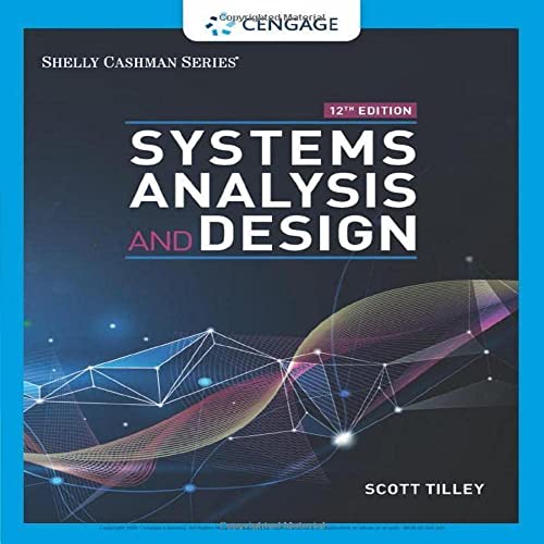 Systems Analysis and Design (Shelly Cashman)