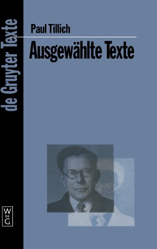 Ausgewählte Texte (De Gruyter Texte) von De Gruyter