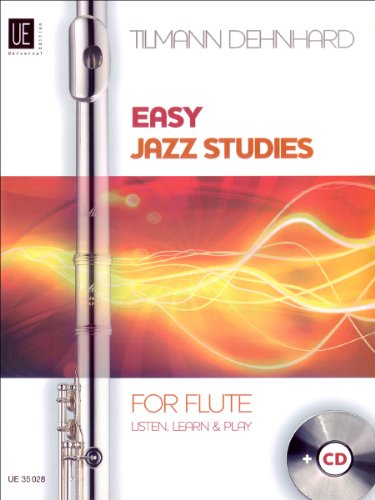 Easy Jazz Studies: 10 leichte Spielstücke. für Flöte mit CD. Ausgabe mit CD. von Universal Edition AG