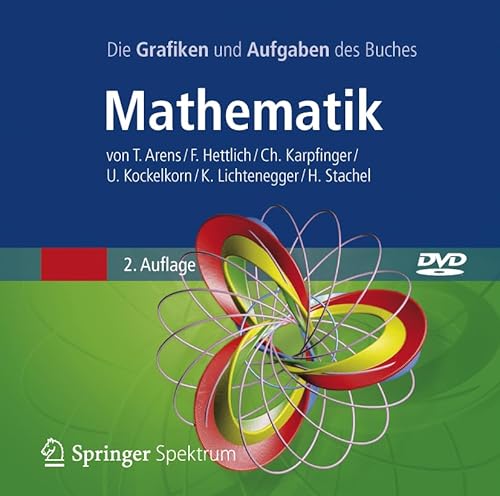 Die Grafiken und Aufgaben des Buches Mathematik (DVD): Für Windows 98, 98 SE, 98 ME, NT 4.0 SP2, 2000, XP, Vista, 7 und Mac OS 9 / OS X sowie Linux von Spektrum Akademischer Verlag