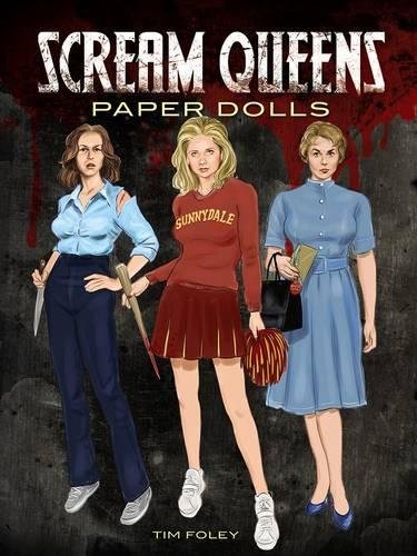 Scream Queens Paper Dolls (Dover Celebrity Paper Dolls) von Dover Pubn Inc