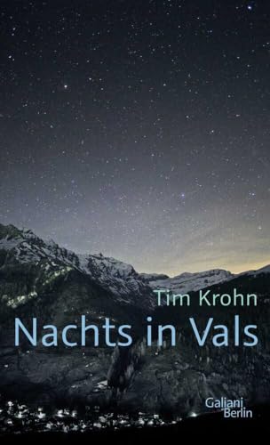 Nachts in Vals: Roman