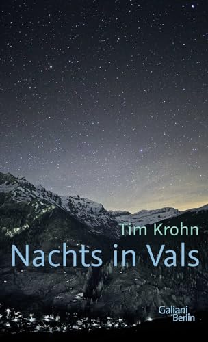 Nachts in Vals: Roman