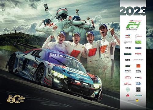 Offizieller Kalender 2023 - Kalender zum 24h Rennen am Nürburgring: 24 Stunden Nürburgring-Nordschleife von Gruppe C