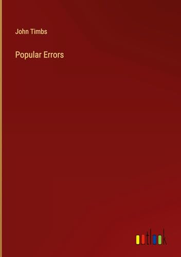 Popular Errors Popular Errors von Outlook Verlag