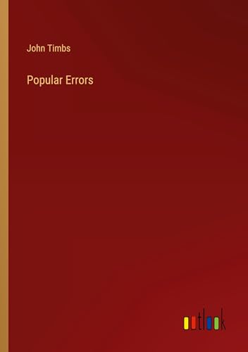 Popular Errors Popular Errors von Outlook Verlag