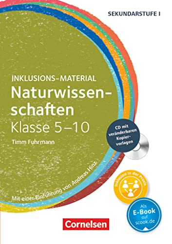 Inklusions-Material - Klasse 5-10: Naturwissenschaften - Buch mit CD-ROM von Cornelsen Vlg Scriptor