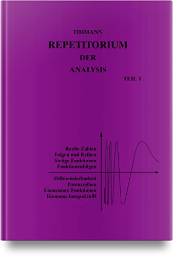 Repetitorium der Analysis, Teil 1 von Carl Hanser Verlag GmbH & Co. KG