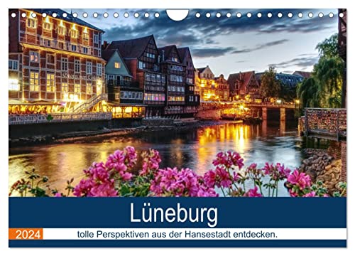 Lüneburg (Wandkalender 2024 DIN A4 quer), CALVENDO Monatskalender von CALVENDO